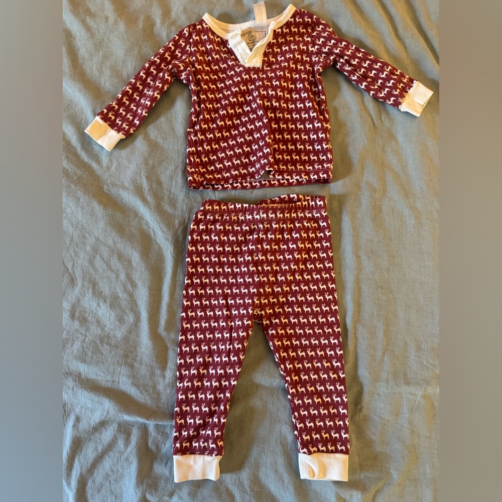 Lila and Hayes Christmas Pajamas